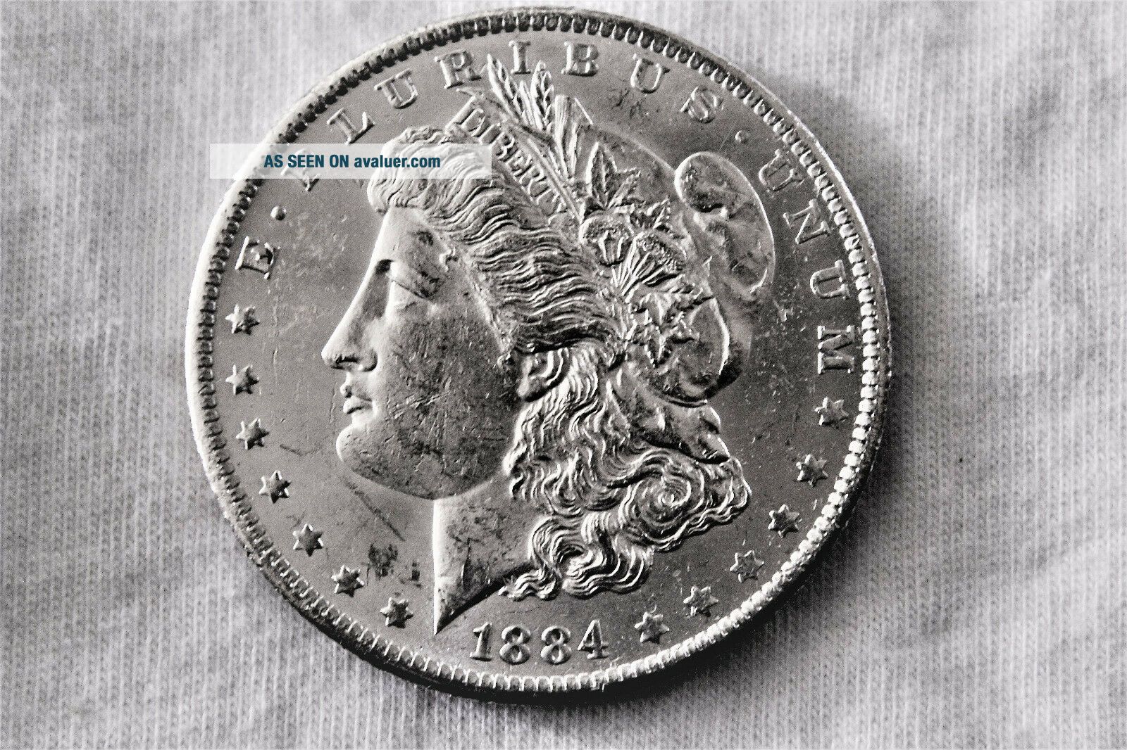 1884 - O Morgan Silver Dollar UNC Details Orleans FULL BREAST FEATHERS ...