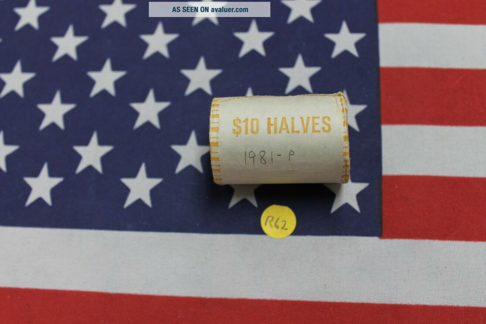 1981 P Kennedy Half Dollar Roll - 20 Halves - Bank Wrapped (R62 ...