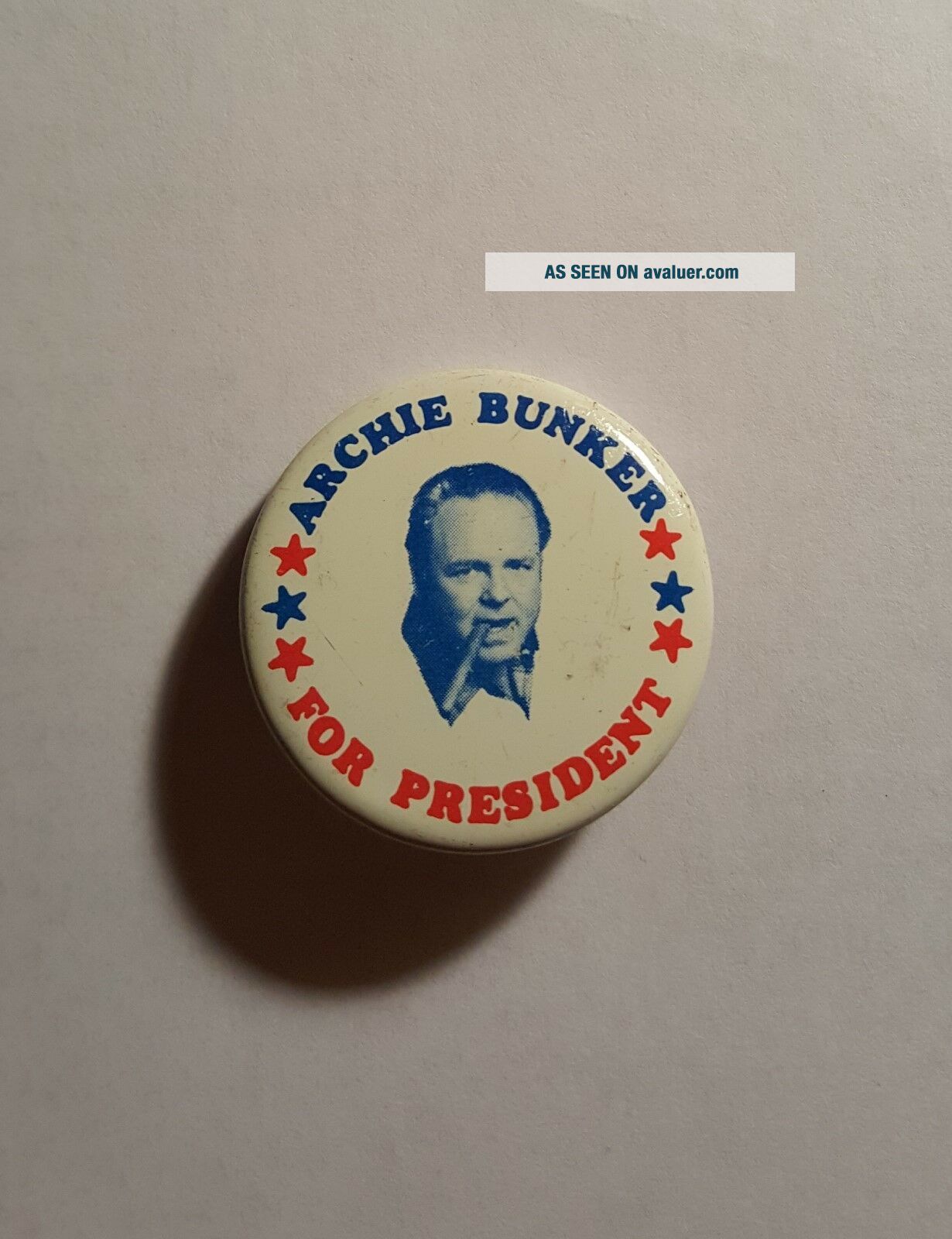1972 Archie Bunker For President Campaign Button | #12656219