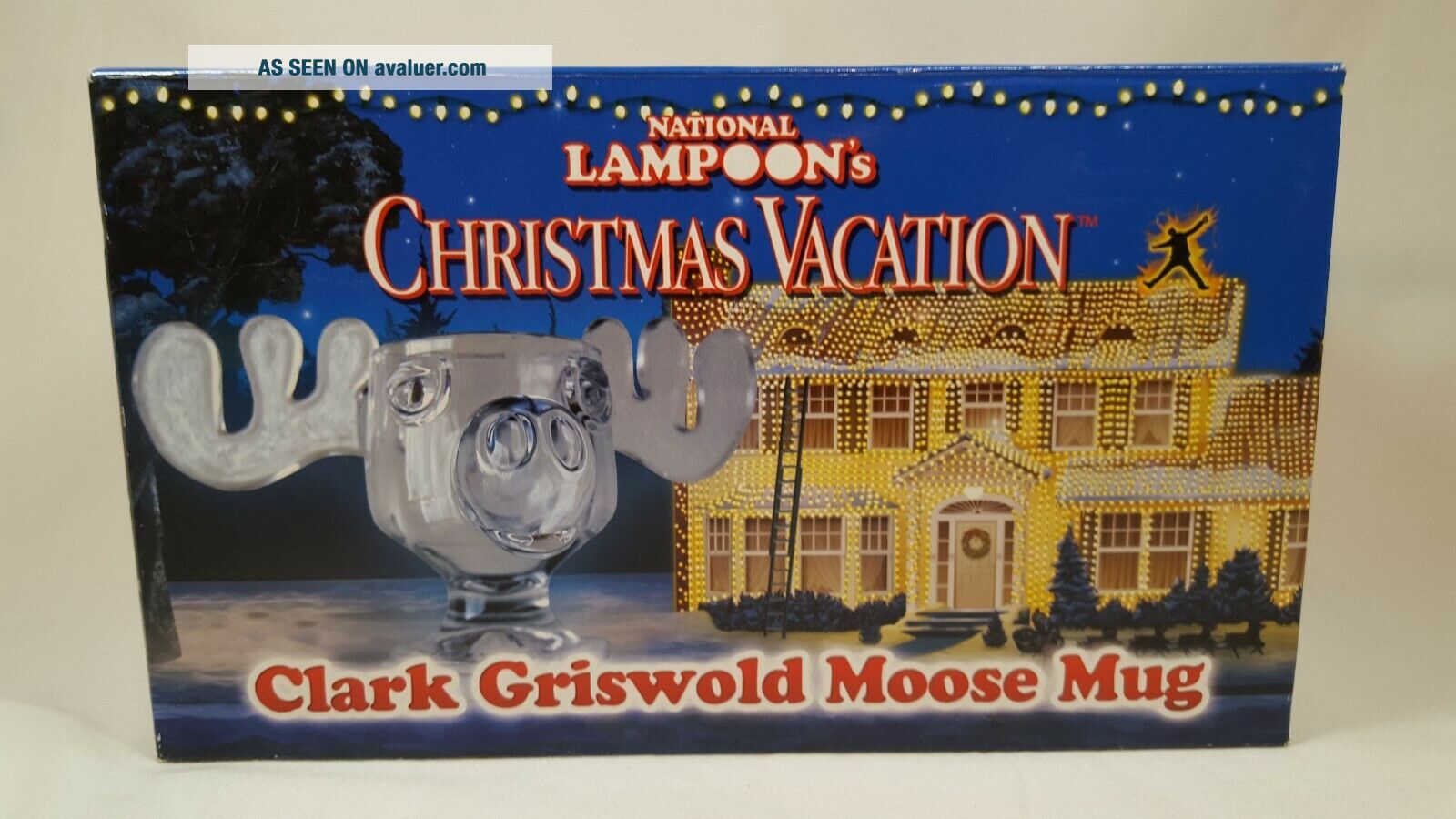 National Lampoon ' S Christmas Vacation Clark Griswold Moose Mug NIB ...